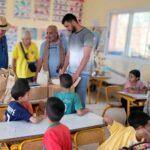 Distribution de matériel scolaire – École élémentaire de Tazghilit